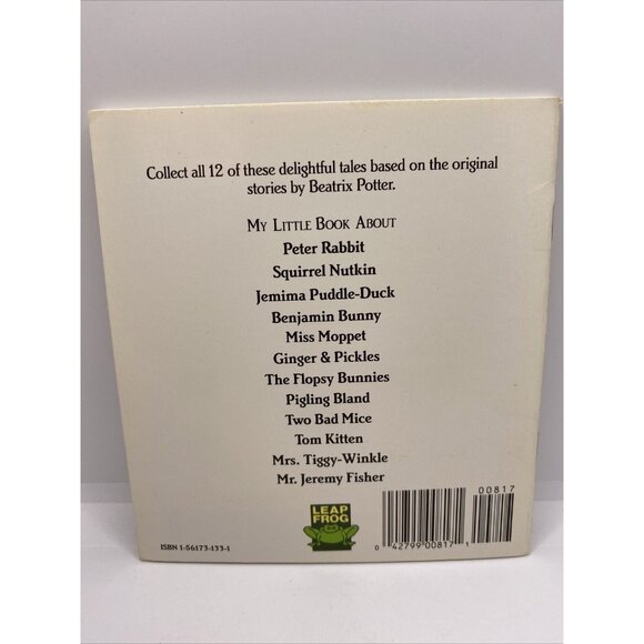 7 My Little Book About Beatrix Potter Picture Books Children’s Vintage 1990s - Picture 15 of 16